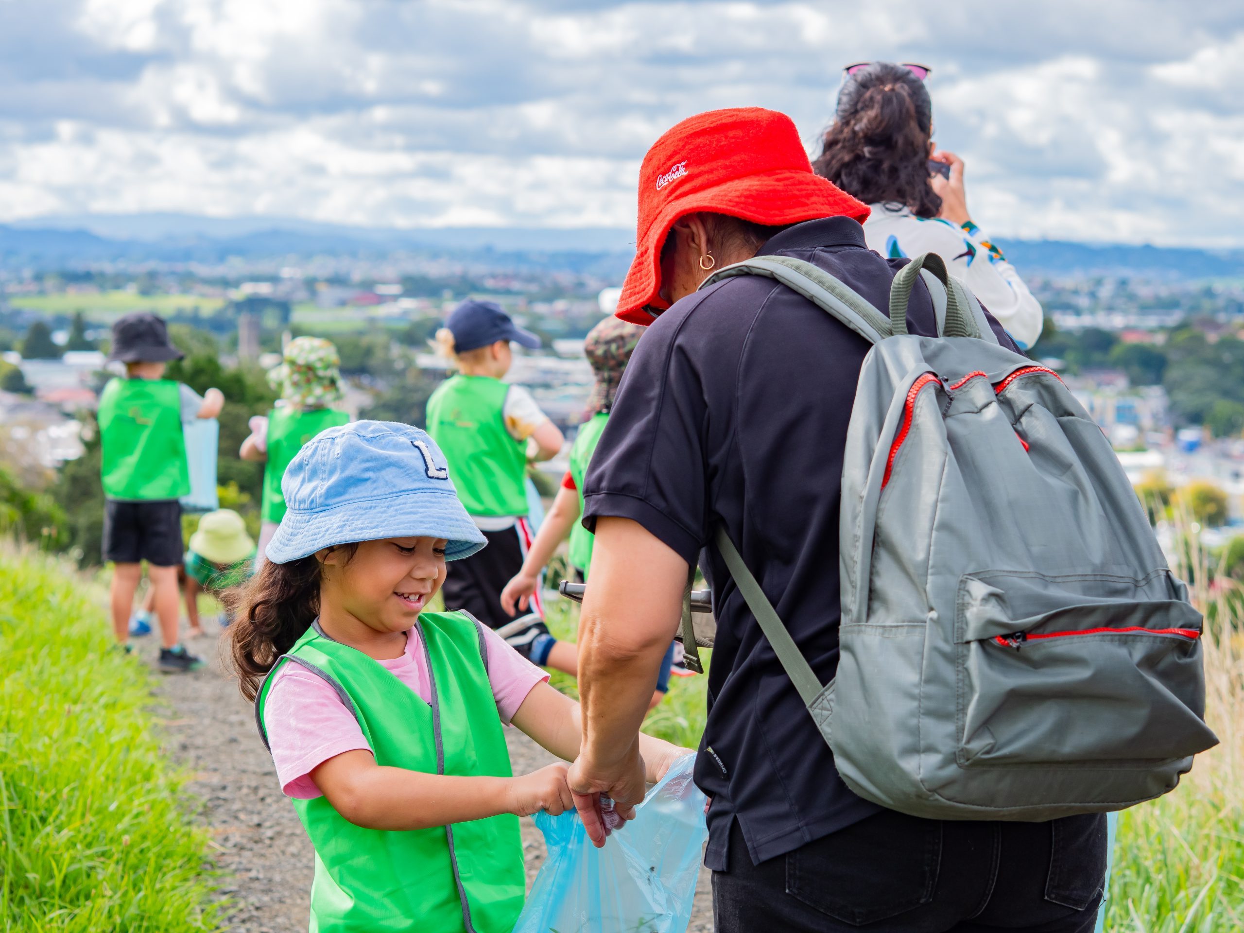 Outdoor activity at Mt Wellington Early Learning Centre